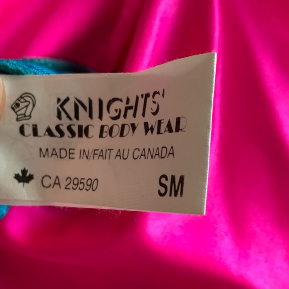 Retro 80’s bicycle suit.  Neon pink one piece - Picture 3 of 5